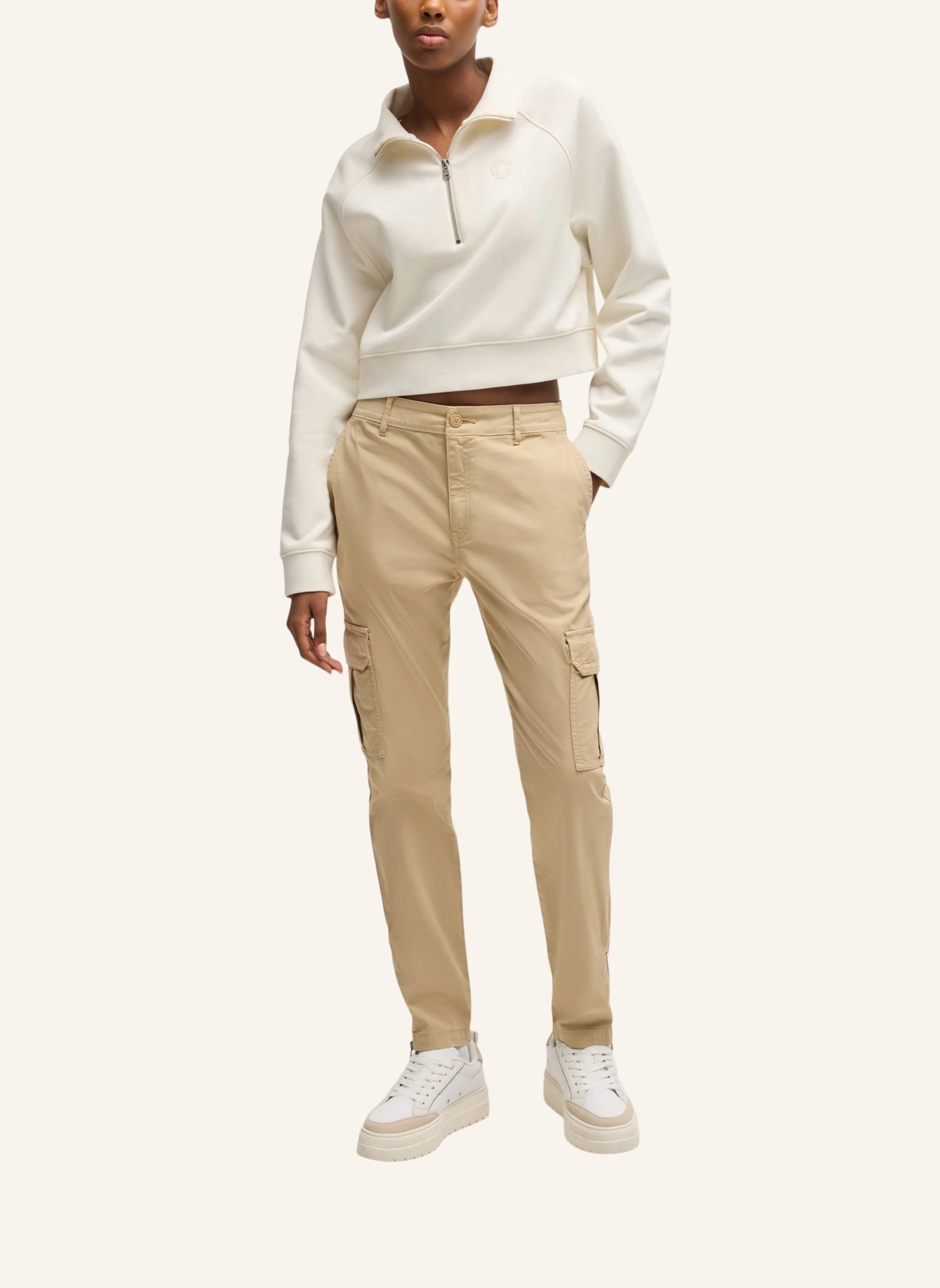 HUGO Sweatshirt DILERIA_B Relaxed Fit