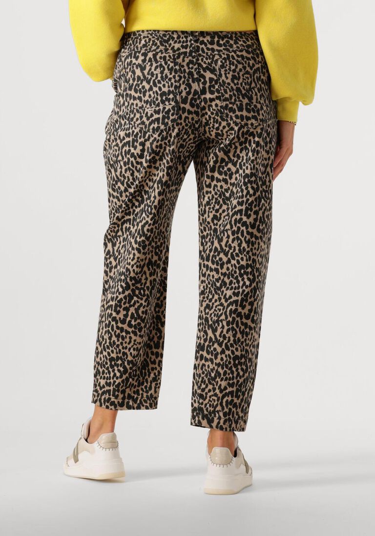 beige summum mom jeans mom fit pant dry stretch twill