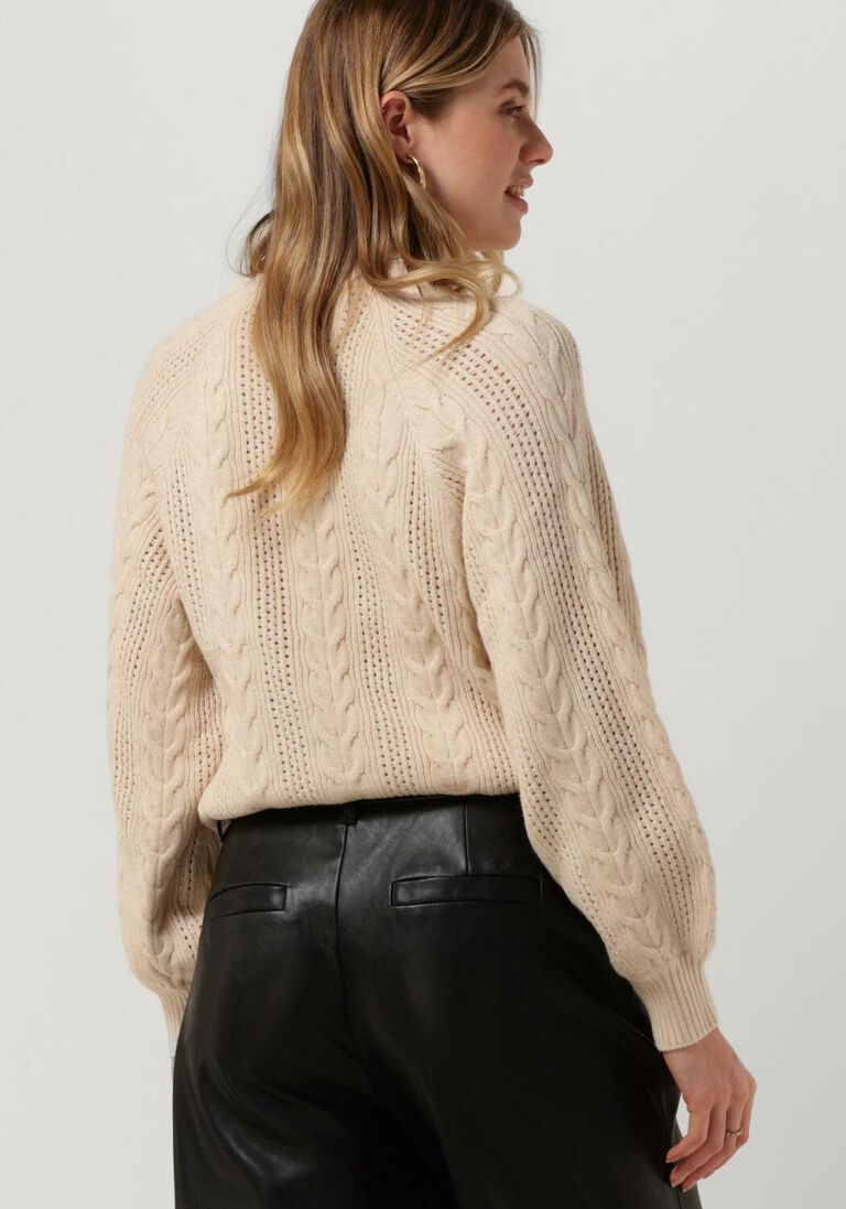 OBJECT zand object trui elena l/s knit pullover 123