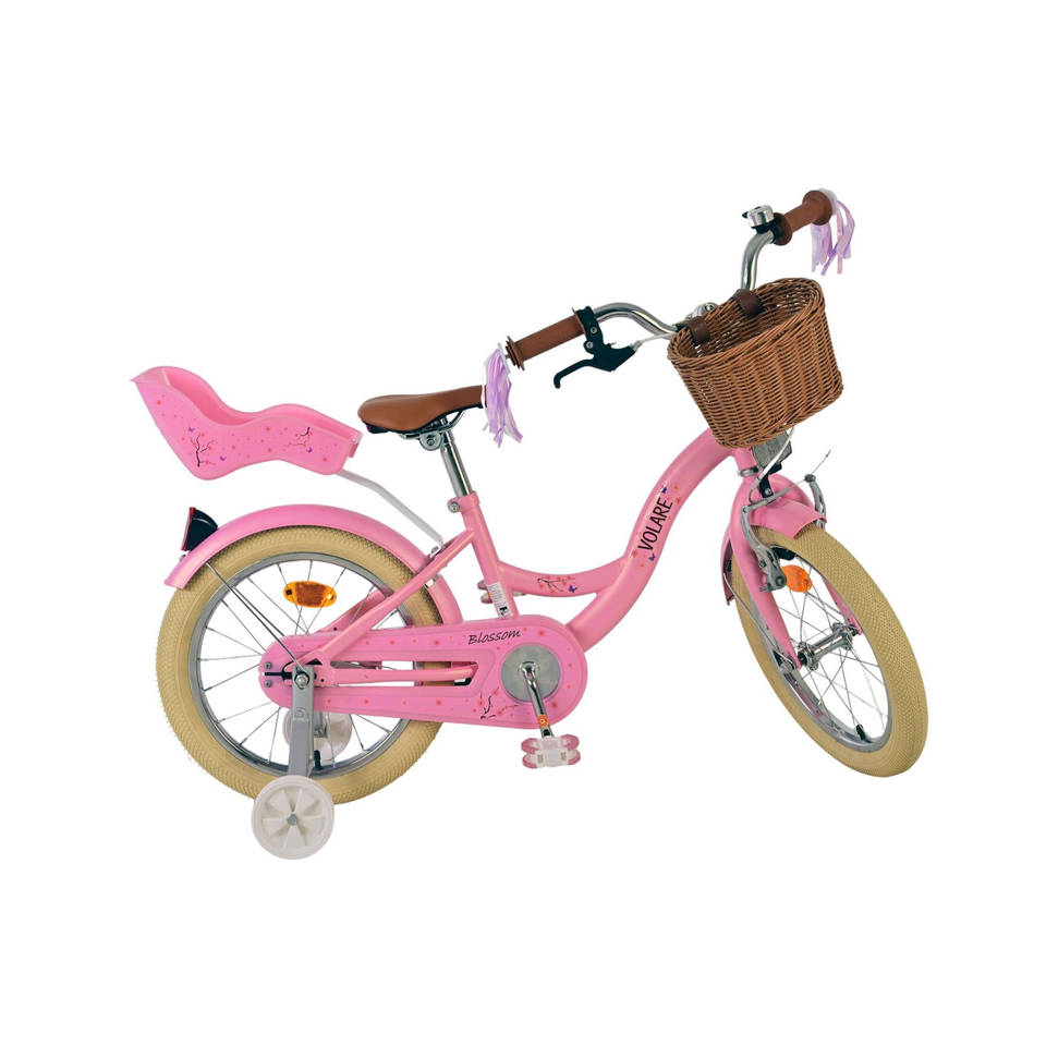 Volare kinderfiets Blossom - 16 inch - roze