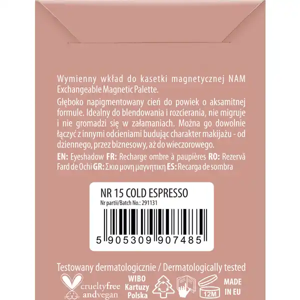 Matte Eyeshadow Nr. 15 Cold Espresso