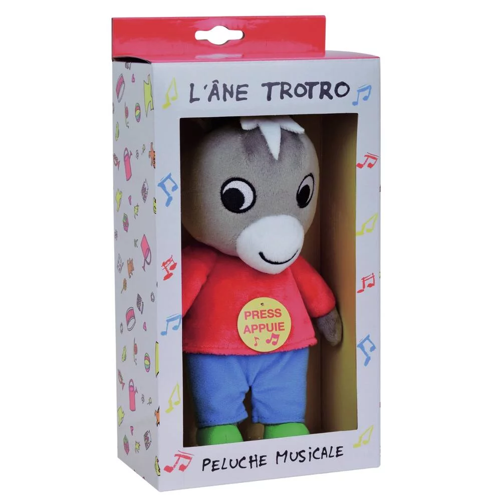 ANE TROTRO - PELUCHE MUSICALE 28 CM
