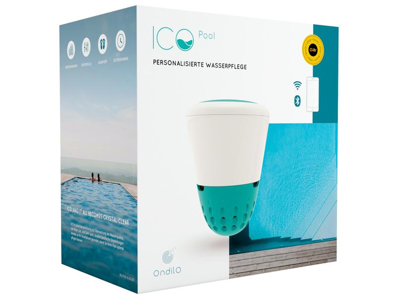 Ondilo Messgerät ICO Pool Chlor und Brom Wasserqualitätsüberwachungsgerät für Spa und Pools