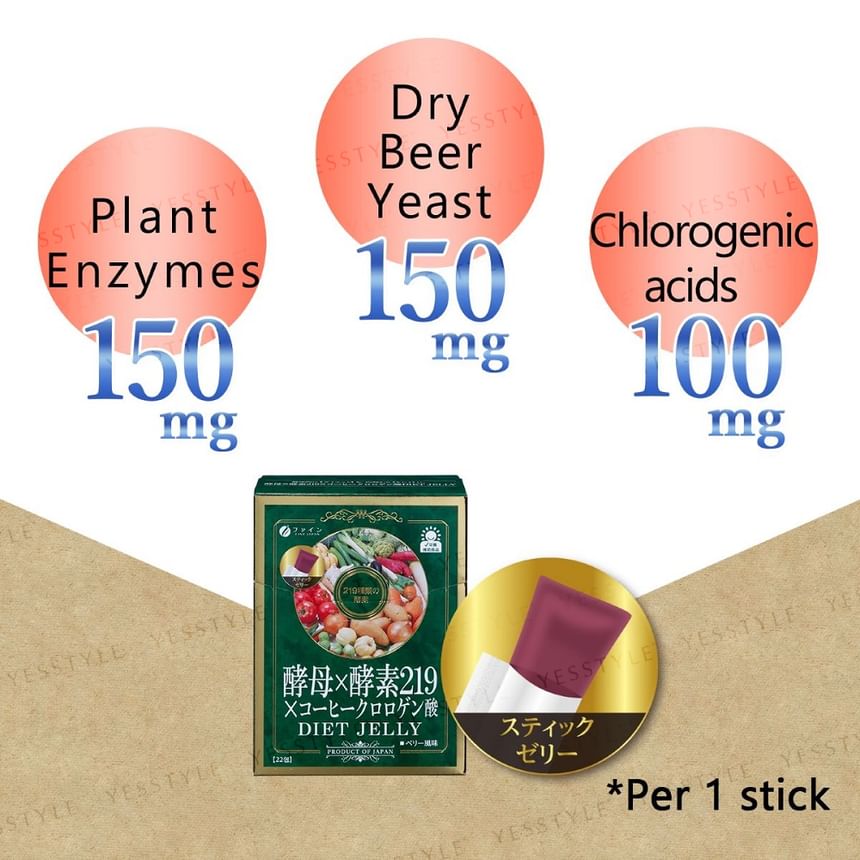 FINE JAPAN - Gist x Enzym 219 Dieetgelei