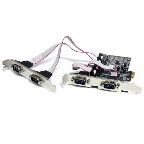 Startech Adaptador de Interface Pcie Serial - PEX4S553