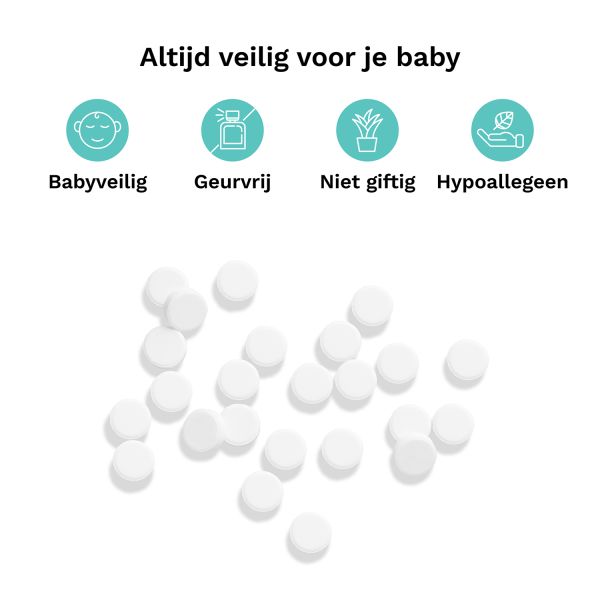 Baby Brezza Ontkalkingstabletten - Universeel - 24 stuks