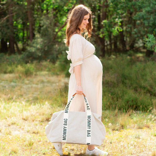 Sac à Langer Mommy Bag Ecru - CHILDHOME