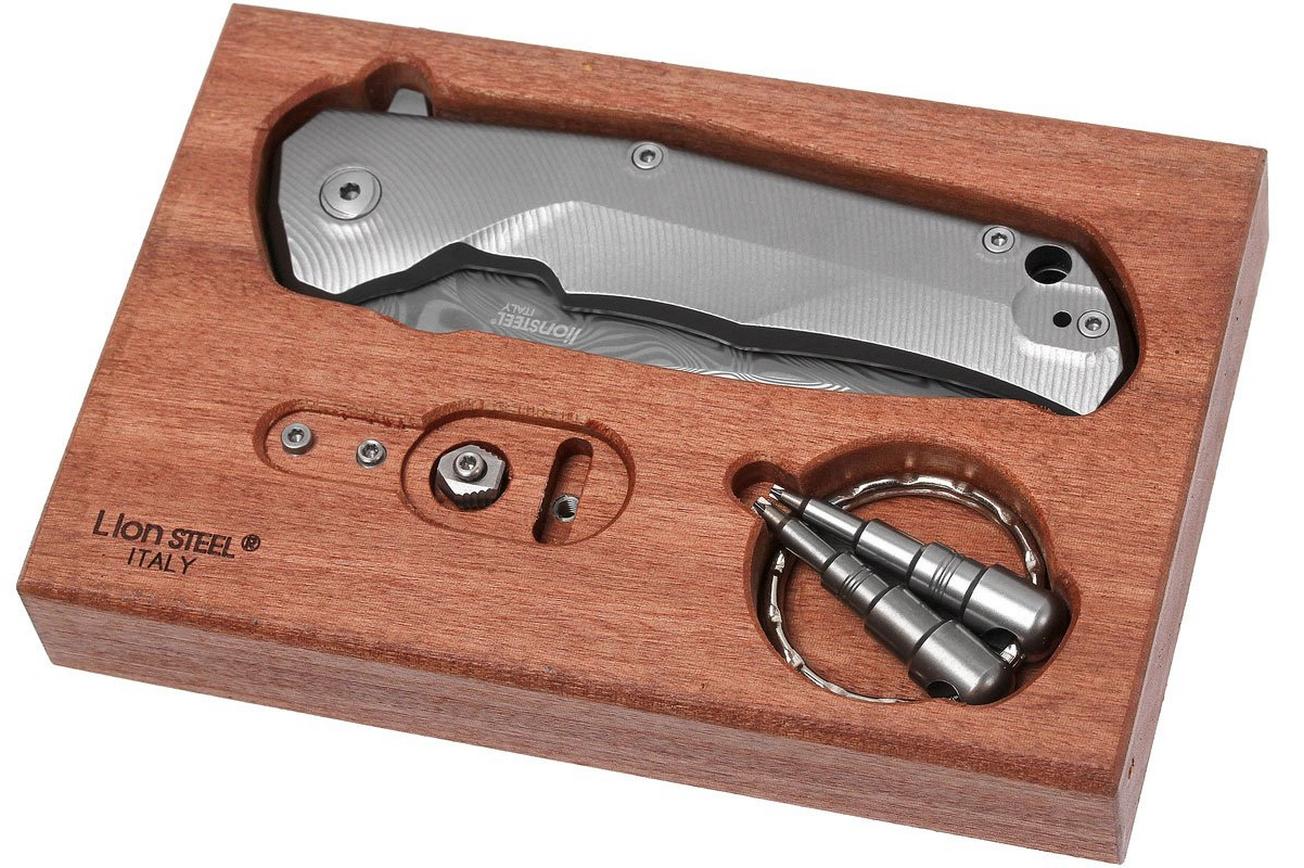 LionSteel TRE DT GY Titanium, Thor damast