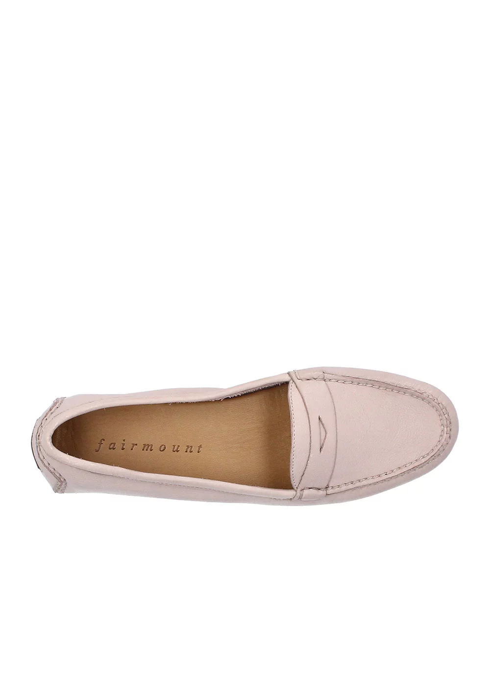 MOCASSIN W PENNY MOC CUIR NUDE