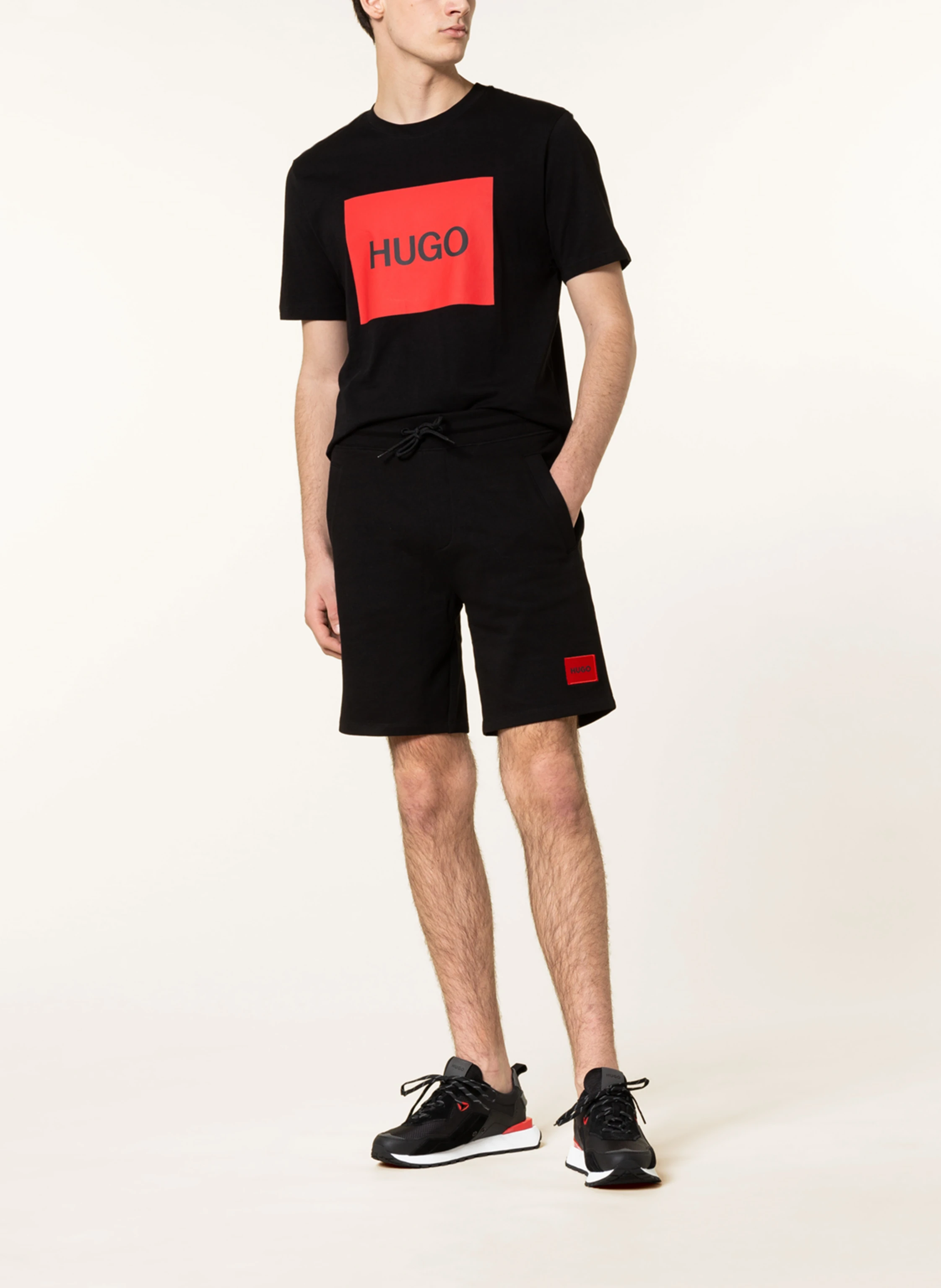 HUGO Sweatshorts DIZ Regular Fit