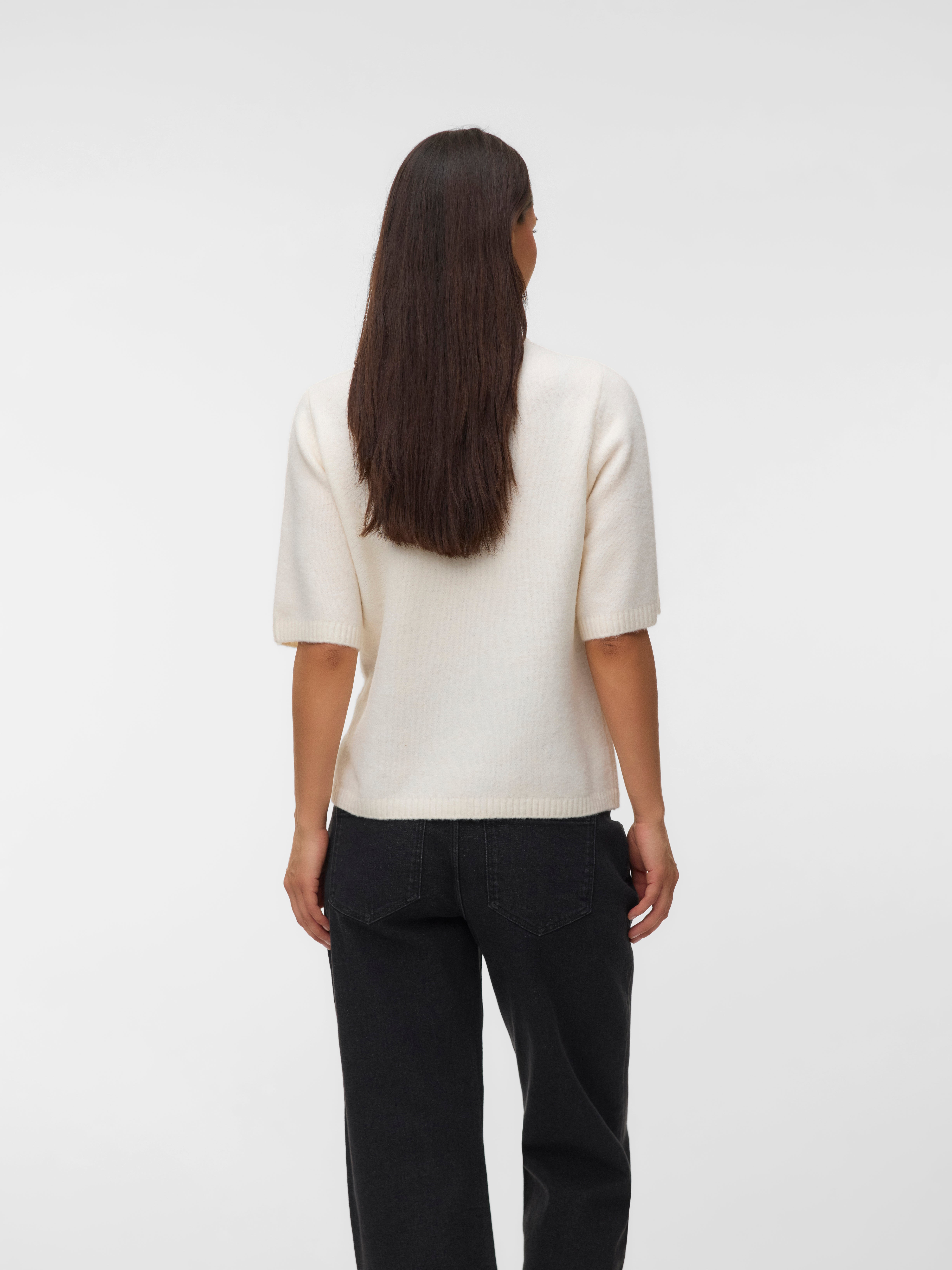 Loose fit O-hals Pullover
