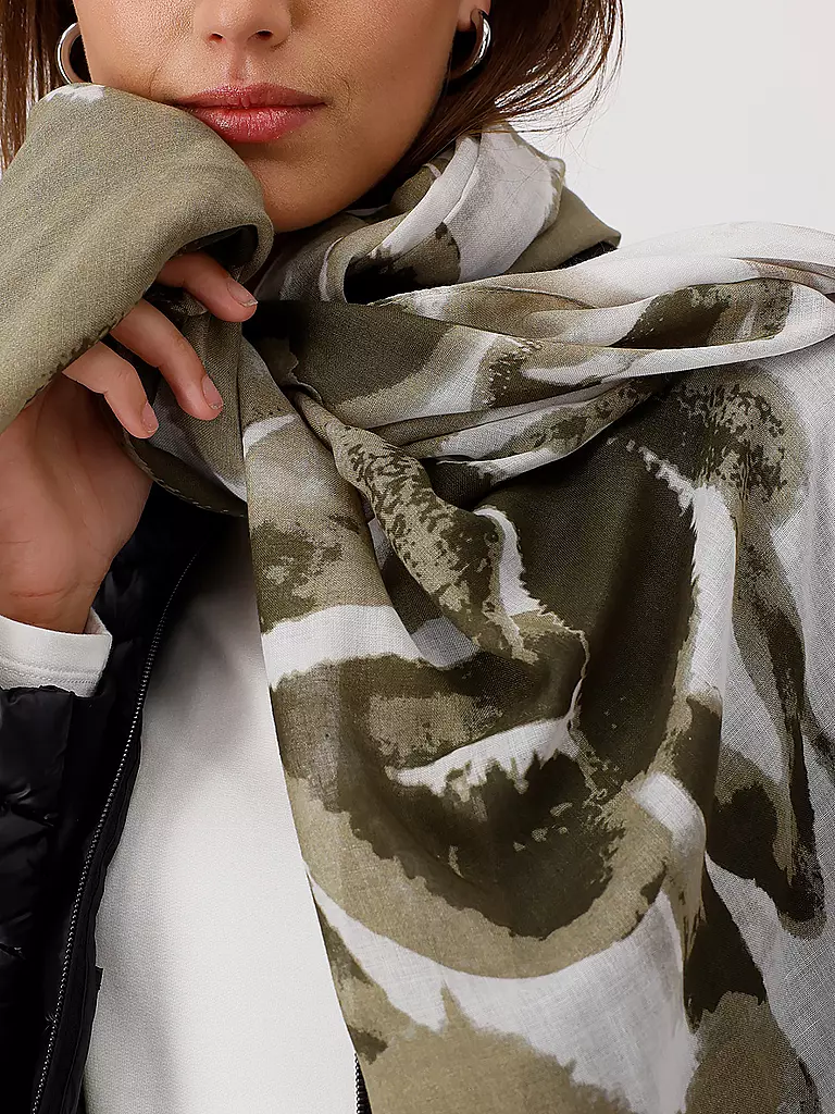 MONARI Schal olive
