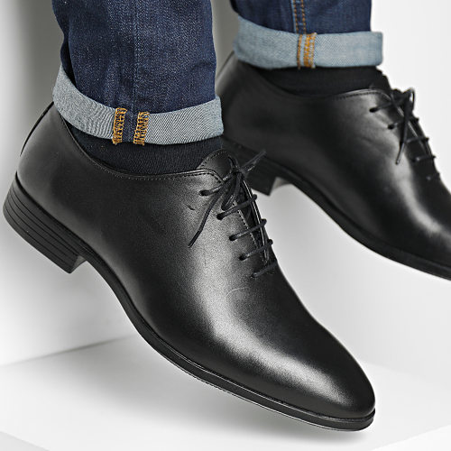 Chaussures 2541 Black Antique Leather