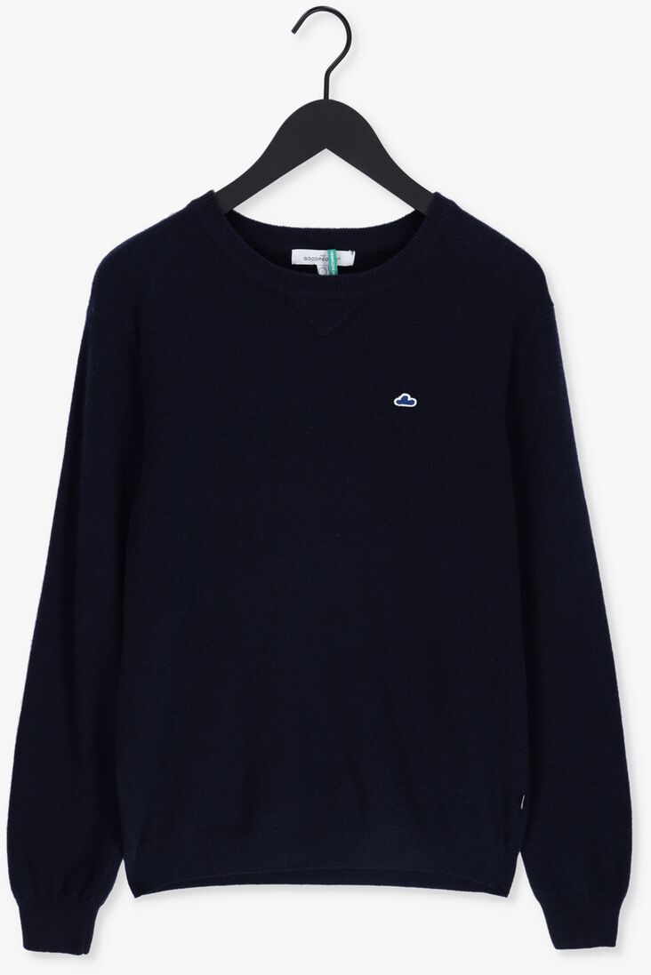 THE GOODPEOPLE donkerblauwe the goodpeople trui knox