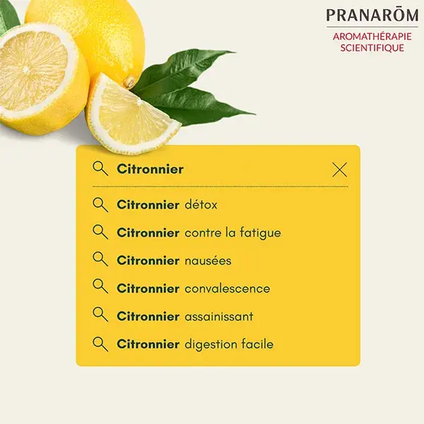 Pérolas de Óleo Essencial de Limão Pranarom - 60 Pérolas