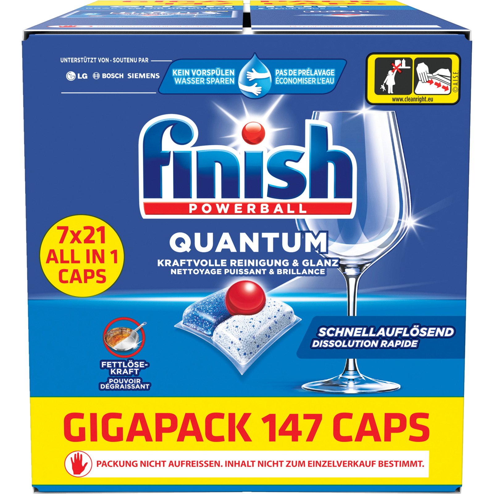 Finish Quantum Regular 147 Tabs
