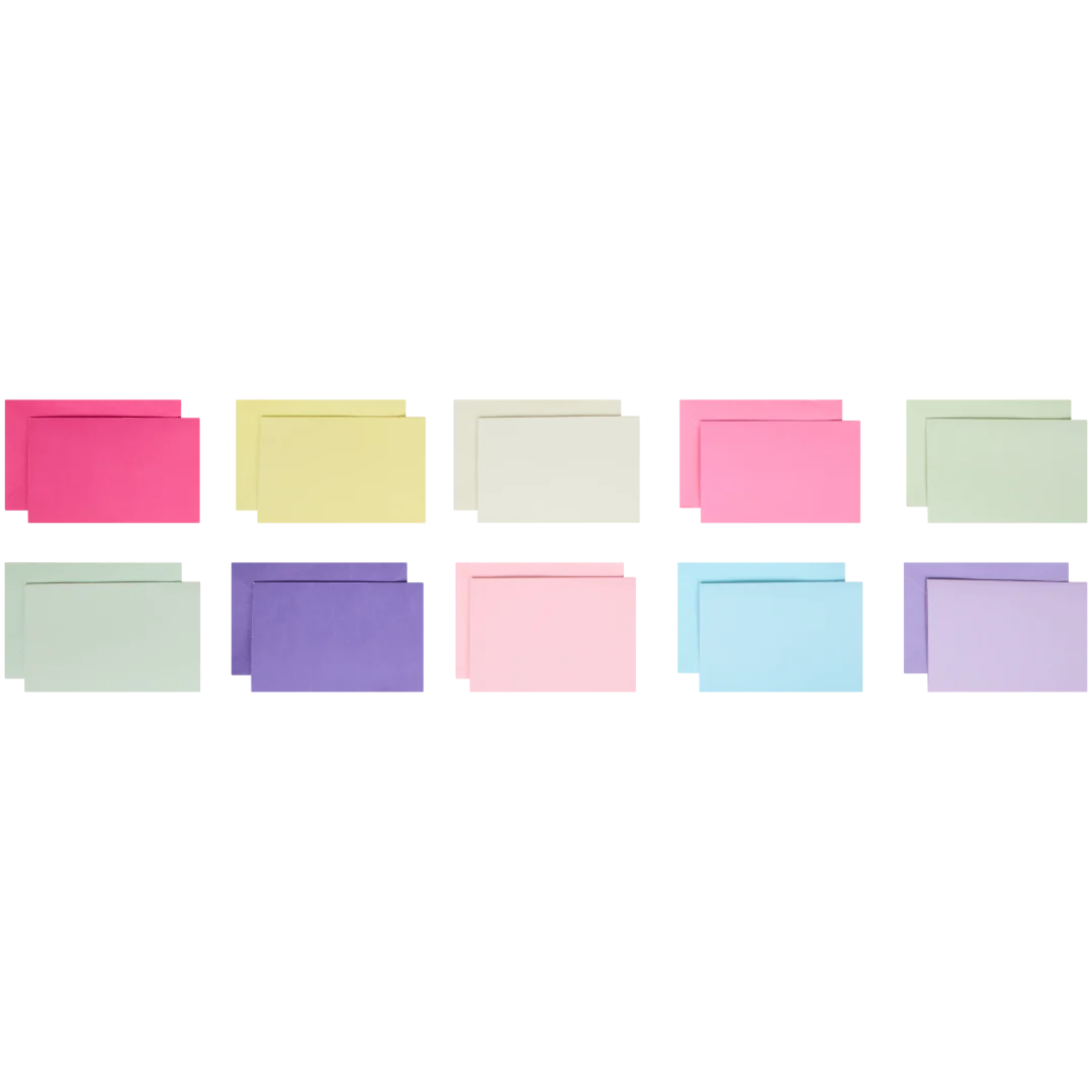 Cartes avec enveloppes