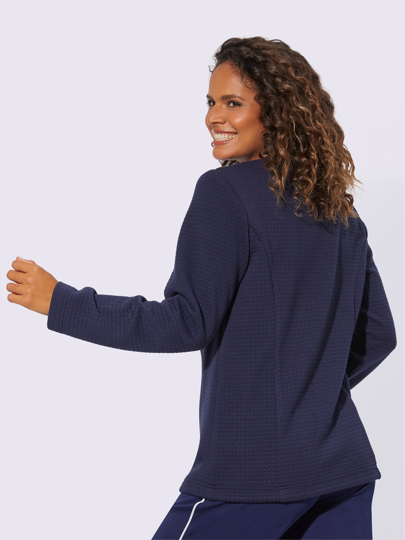 Veste de loisirs coutures affinantes