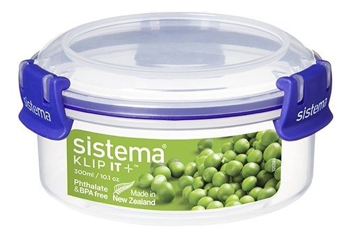 Sistema KLIP IT Opbevaringsboks blå - 300 ml.