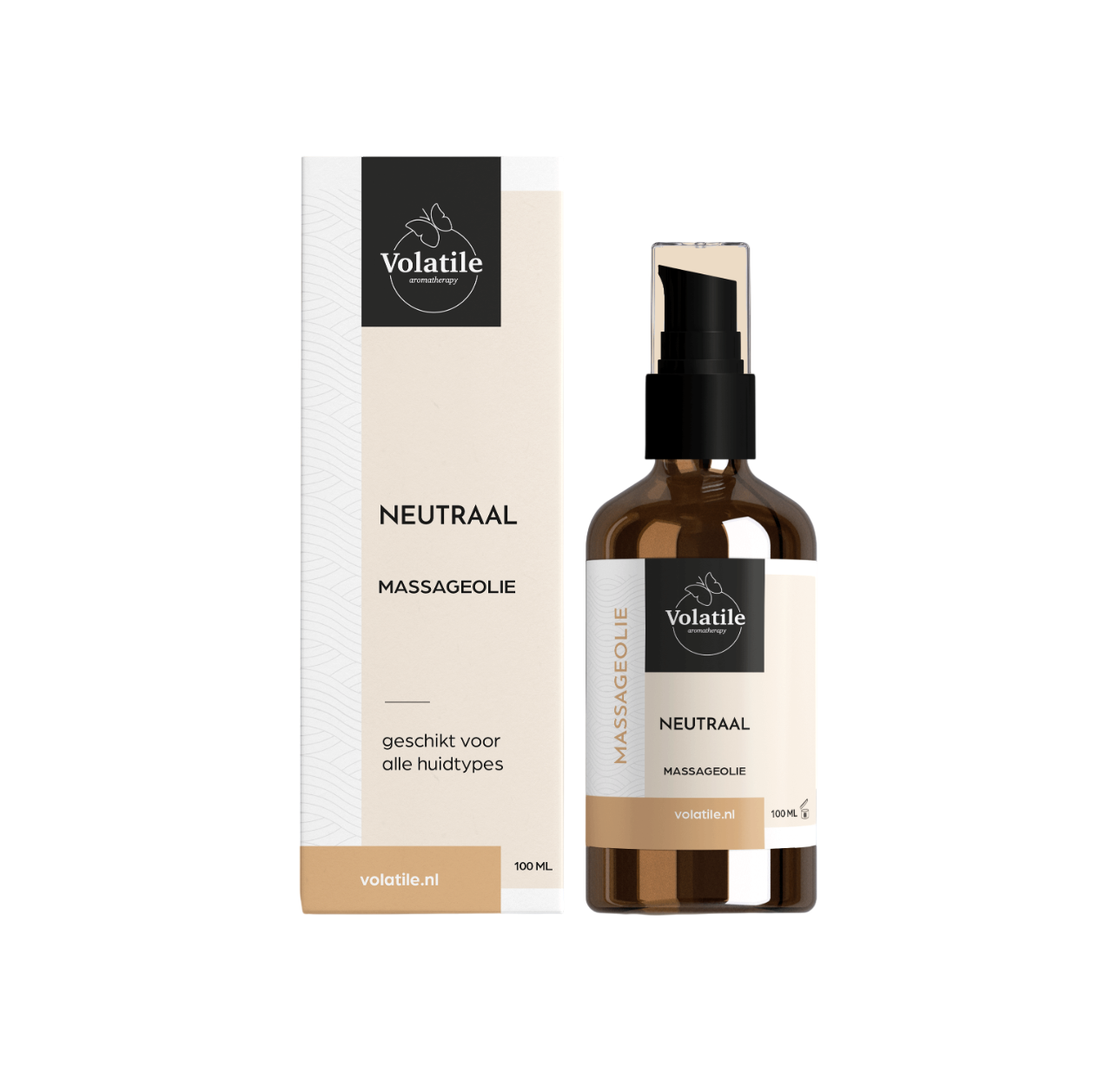 Volatile Massageolie Neutraal (100 ml)