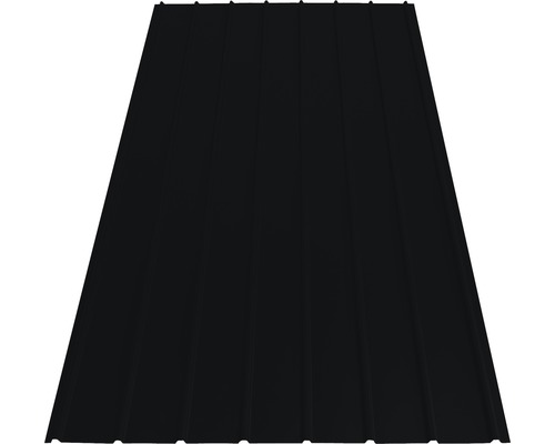 PRECIT Trapeziumplaat H12 Jet Black RAL 9005 1500 x 1142 x 0,5 mm