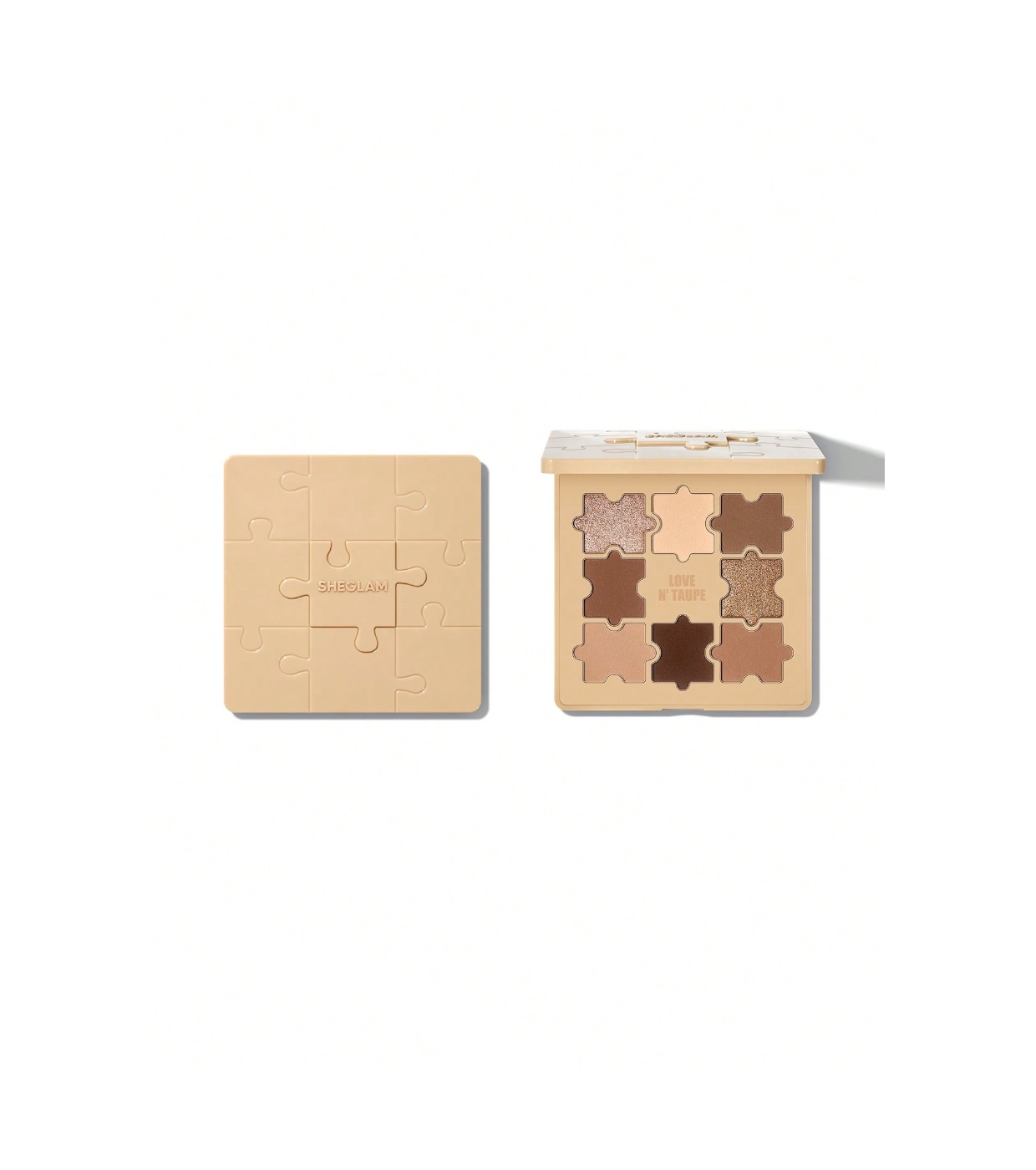 SHEGLAM - Jazy Jigsaw Paleta de sombras - Love N' Taupe