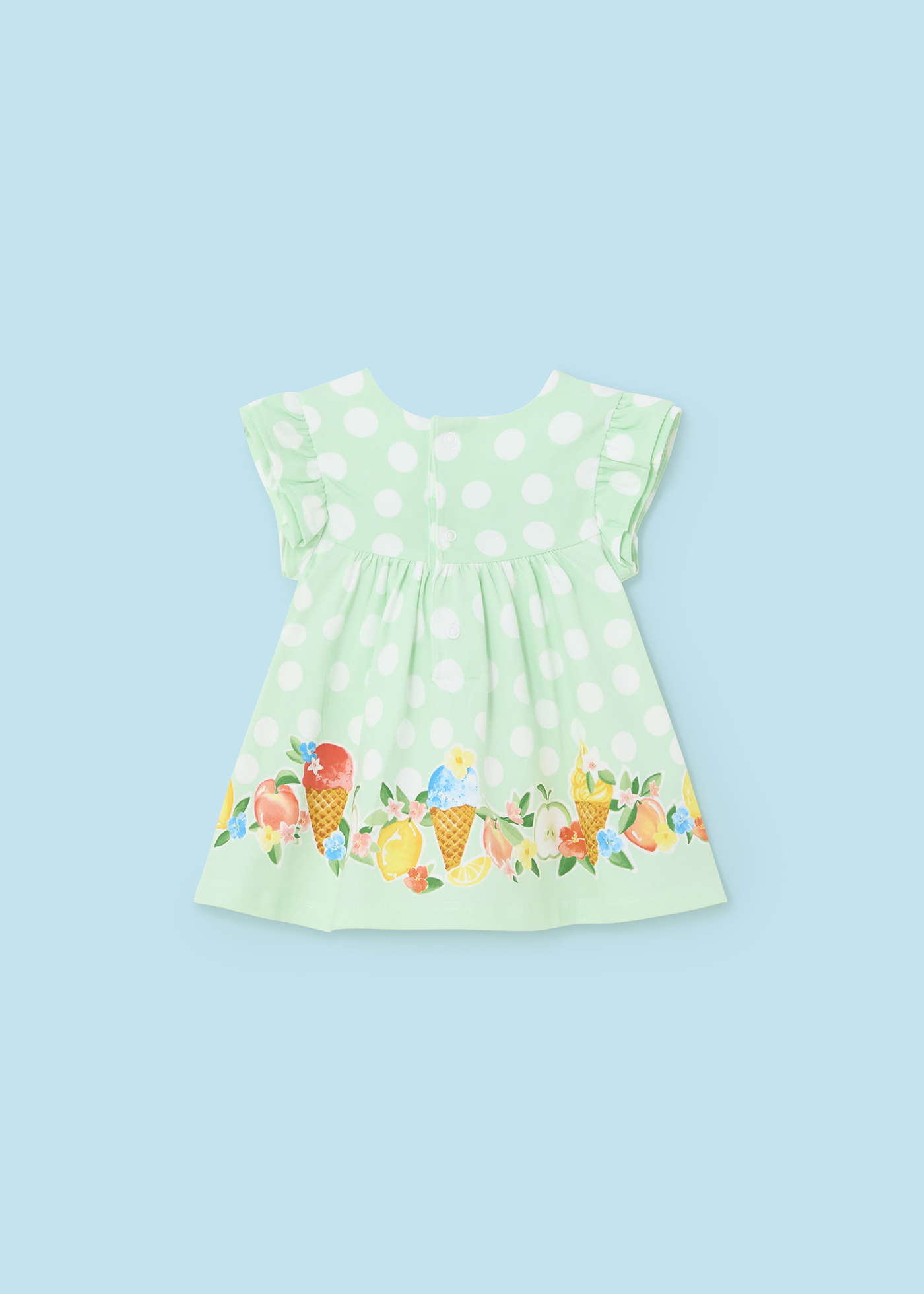 Vestido Better Cotton Newborn Nectar Printed