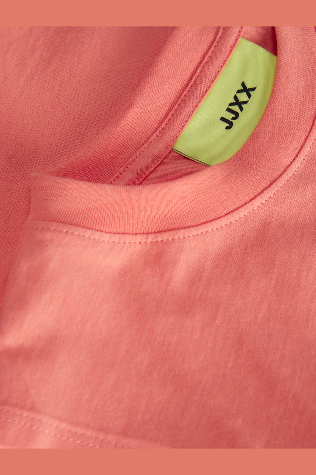 Jjxx Jxastrid Boxy Sl Every Tee 4388203 peach echo