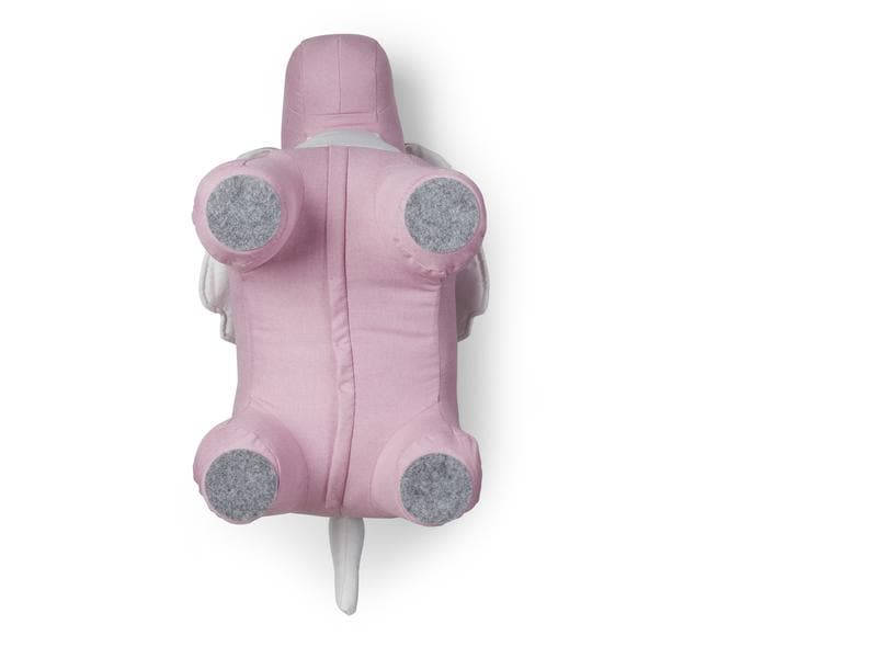 zoosy Kinderhocker Einhorn Pinky Pink Taburett in Einhornform