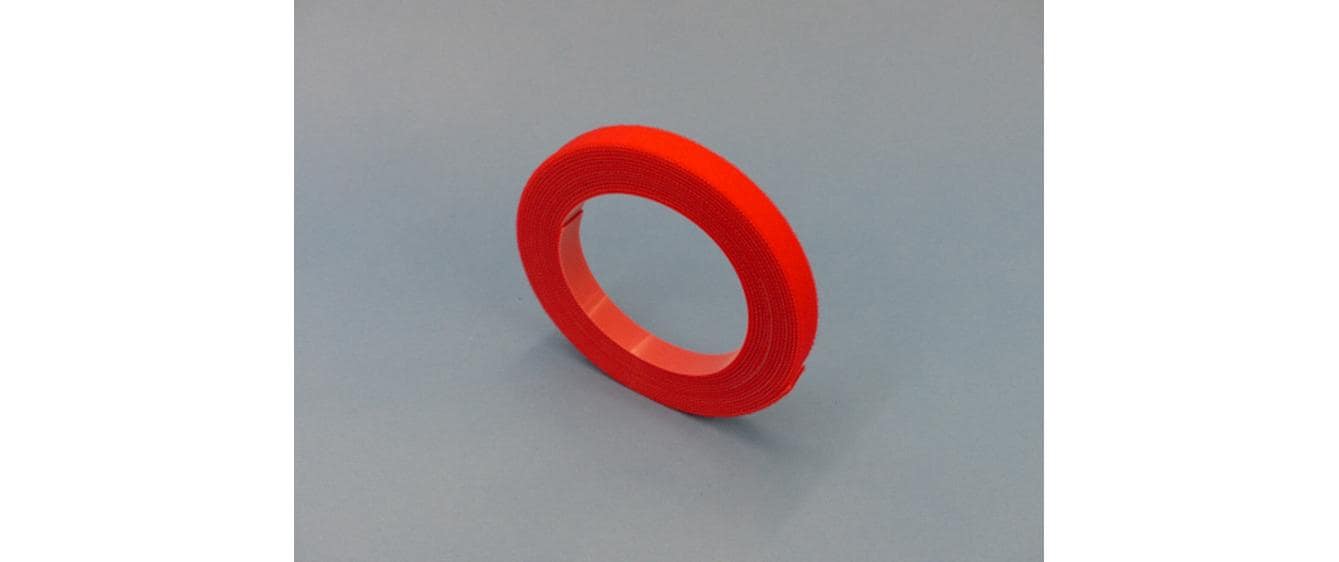 Klettband-Rolle ETN Fast-Strap Rot 15 mm x 5 mKlett-Kabelbinder, 15 mm x 5 m, Rot