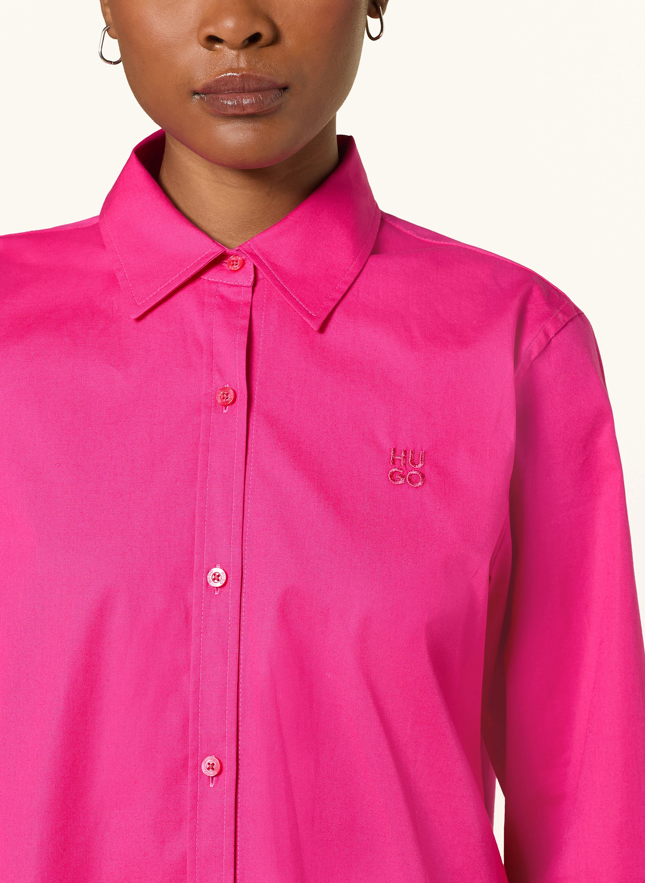 HUGO Hemdbluse THE ESSENTIAL SHIRT