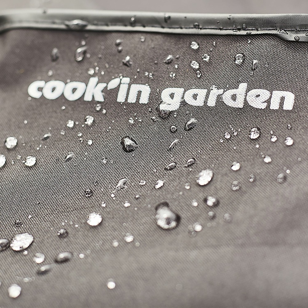 Cook'in garden - housse pour barbecue gaz flavo 76 sc sur chariot