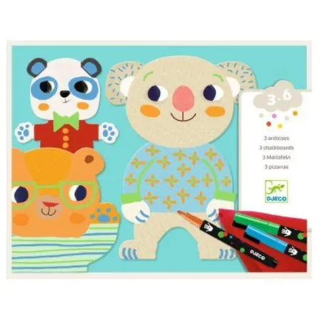 Djeco Malen 3-6: Knuffige Tiere