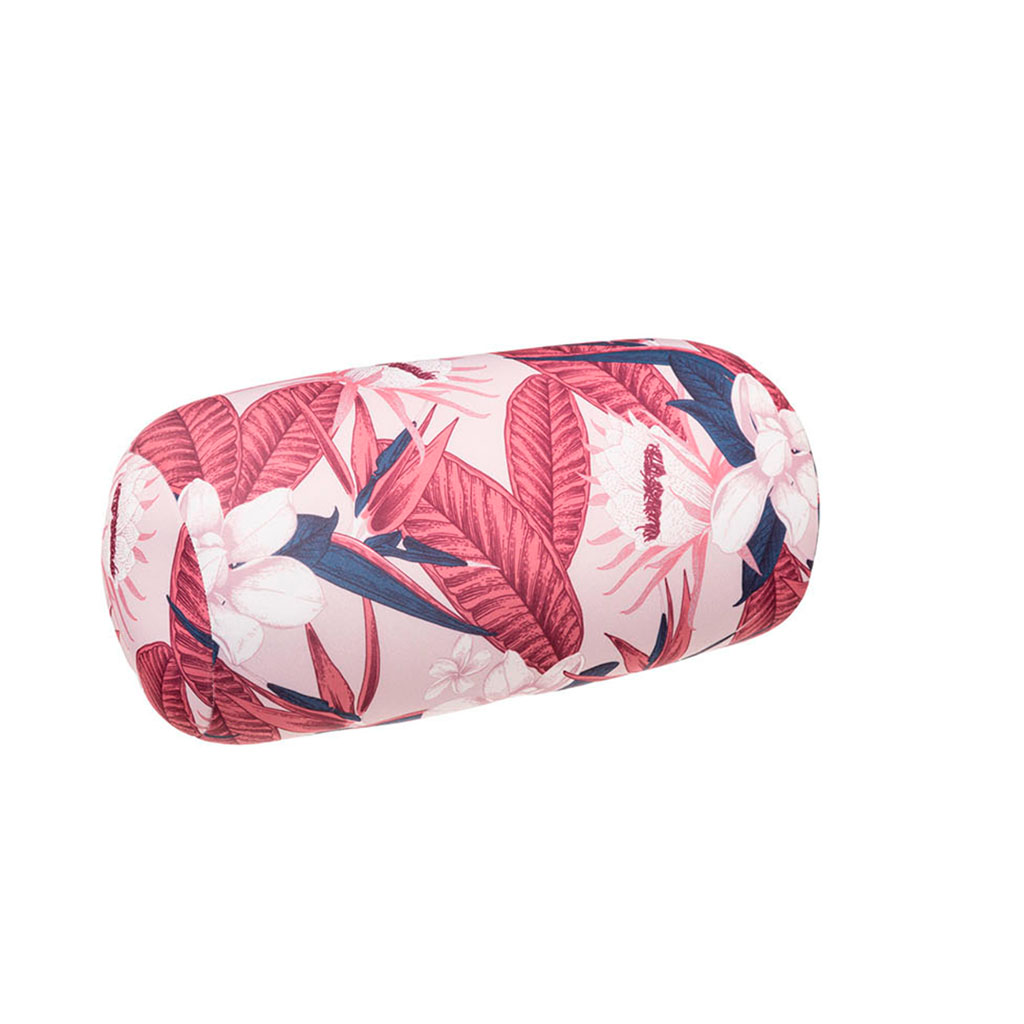 Coussin microbilles tube imprimé 13x30x13cm