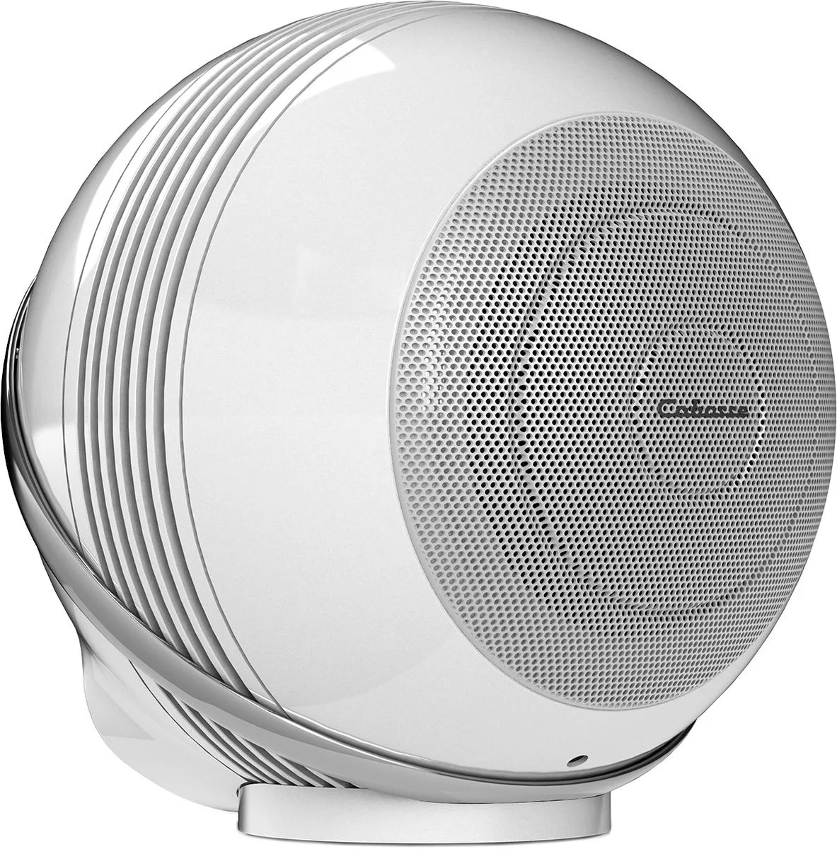 Cabasse The Pearl Akoya Blanc   pied Akoya Blanc Enceintes sans fil hi-fi