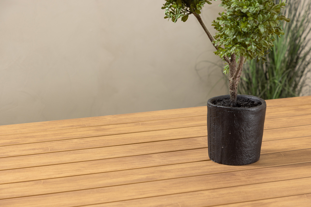 Tuintafel polywood Aaron - 205 x 90 cm Beige