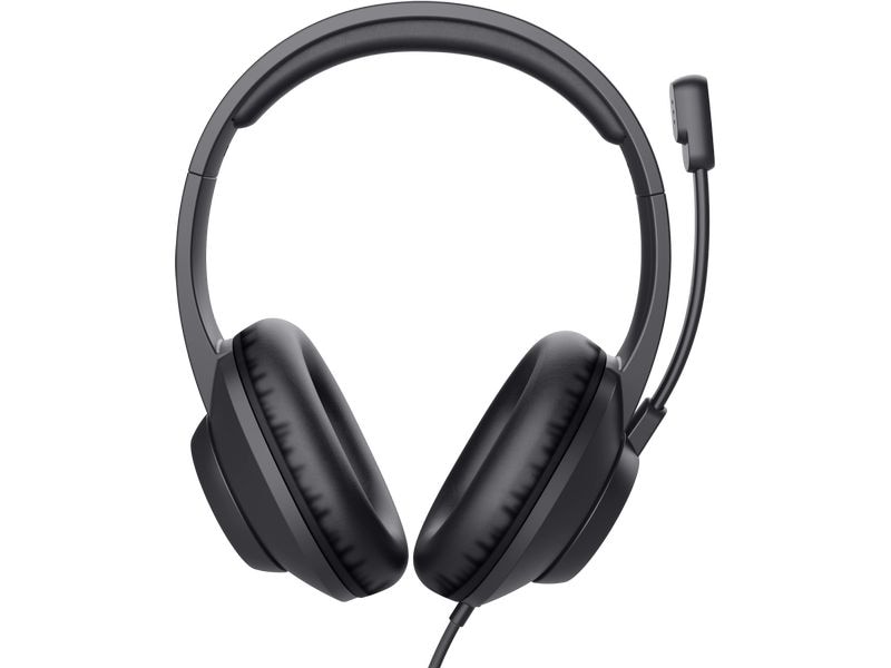 Trust Headset Ayda Max USB Komfortables Over-Ear-USB-Headset mit weichen Ohrpolstern und gepolstertem Kopfbügel
