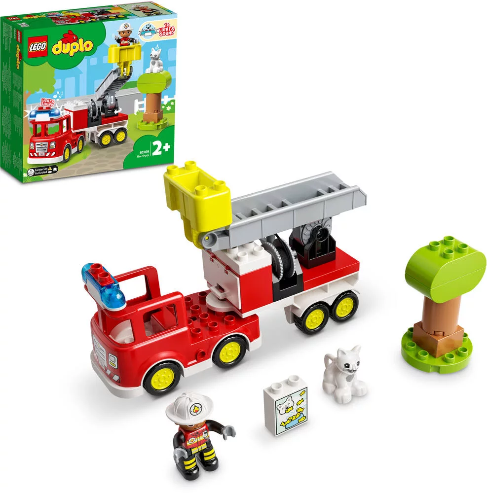 LEGO®DUPLO®MA VILLE 10969 - LE CAMION DE POMPIERS