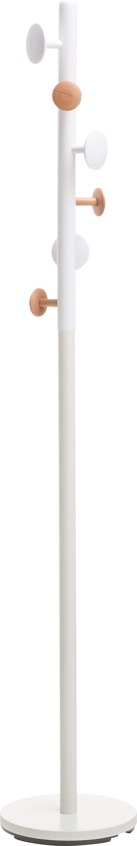LANA Kleiderständer - Buche natur / B: 30.5 cm x T: 30.5 cm x H: 182.0 cm