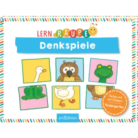 ars Edition Lernraupe Denkspiele