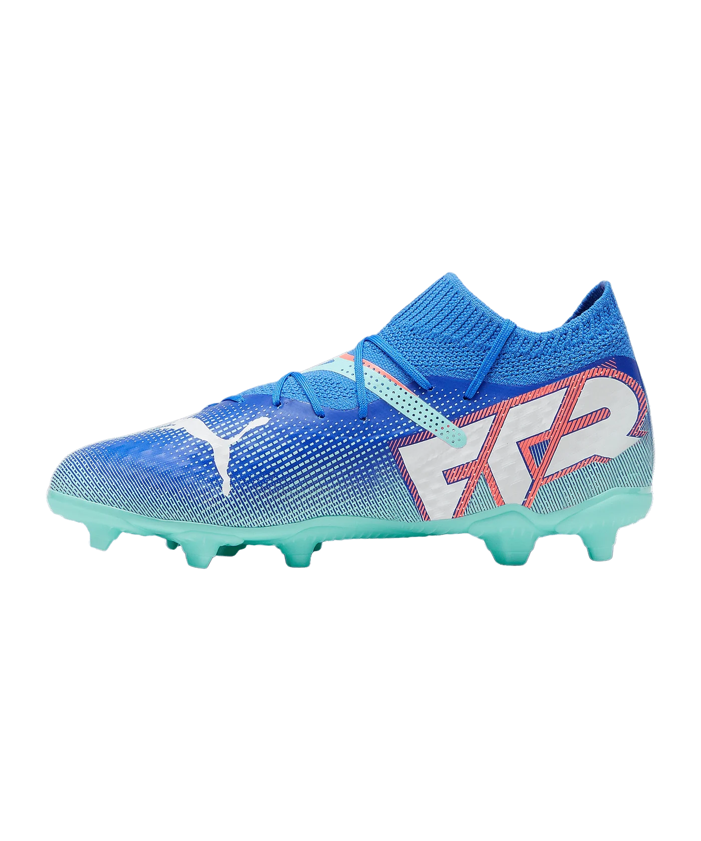 PUMA FUTURE 7 Pro FG/AG Formula Jr Kids Blau Weiss F01