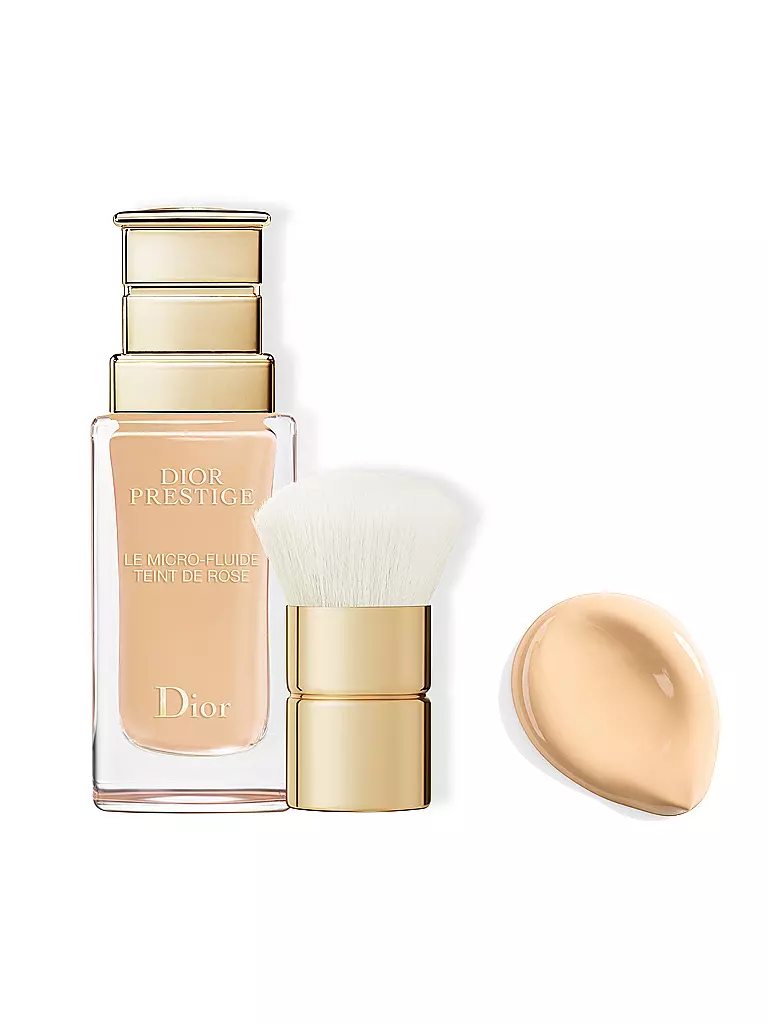 DIOR Dior Prestige Le Micro-Fluide Teint de Rose Foundation  LSF 25 – PA+++ (1W/011) camel