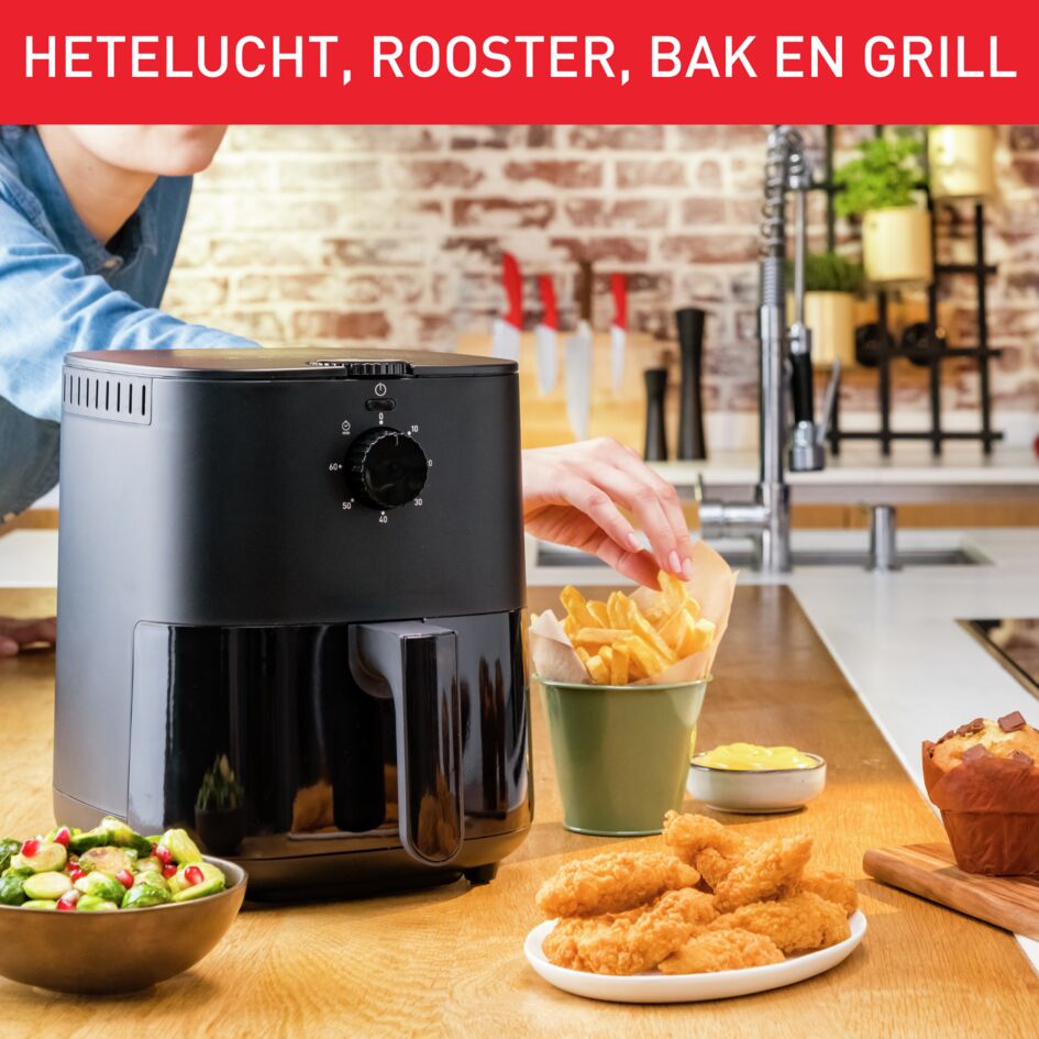 Easy Fry Essential EY1308 Air fryer - 5 programma's - 3,5 L