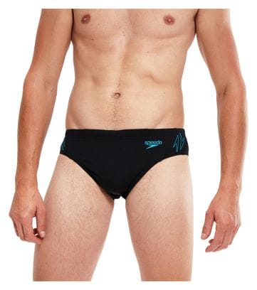 Maillot de Bain Speedo Eco  Hyperboom Splice 7cm Noir Bleu