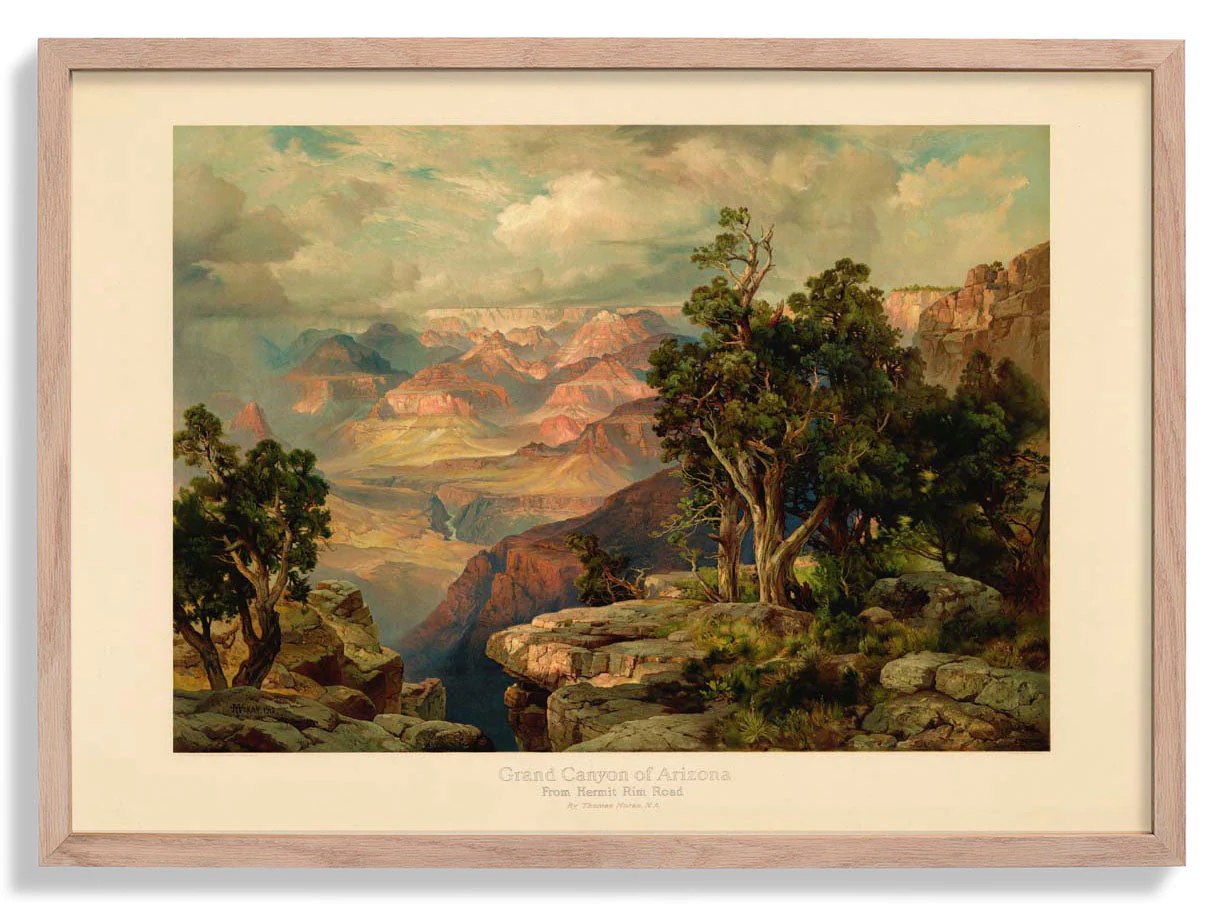Grand Canyon von Arizona von der Hermit Rim Road