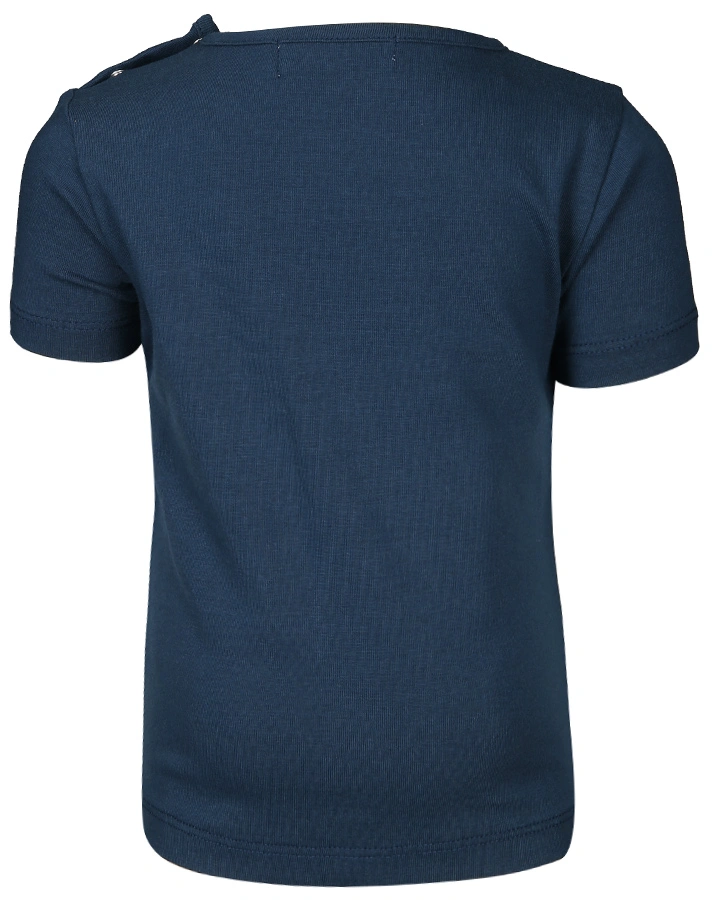 T-Shirt RAKETE mit Wendepailletten in dunkelblau