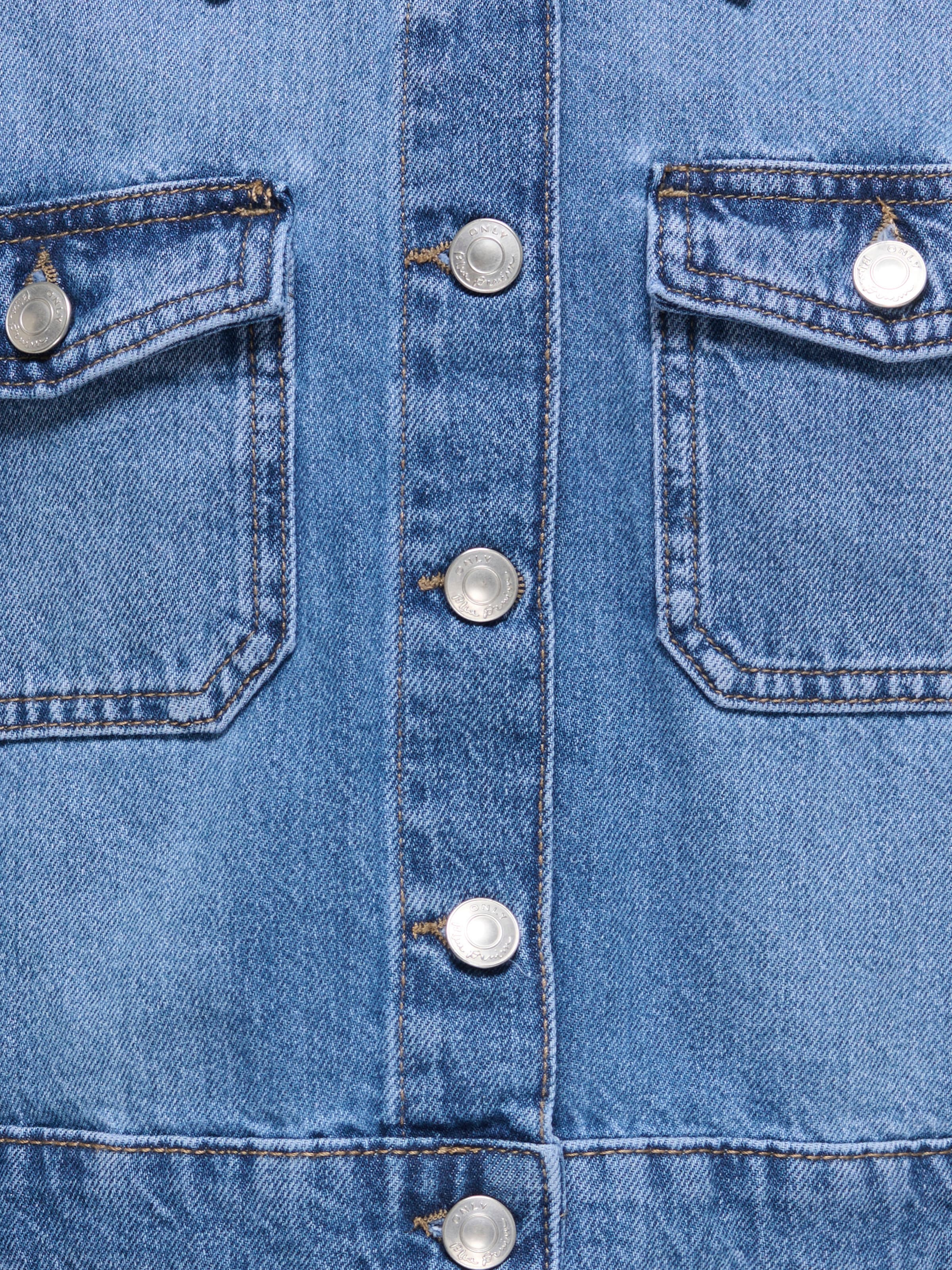 KIDS ONLY Jeansjacke »KOGLUMI LS JACKET DNM PIM NOOS« kurz, in klassischer Form