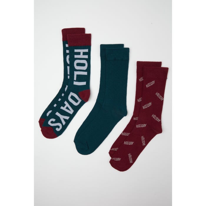 sOxi-3-pack sokken holiday - sOxi