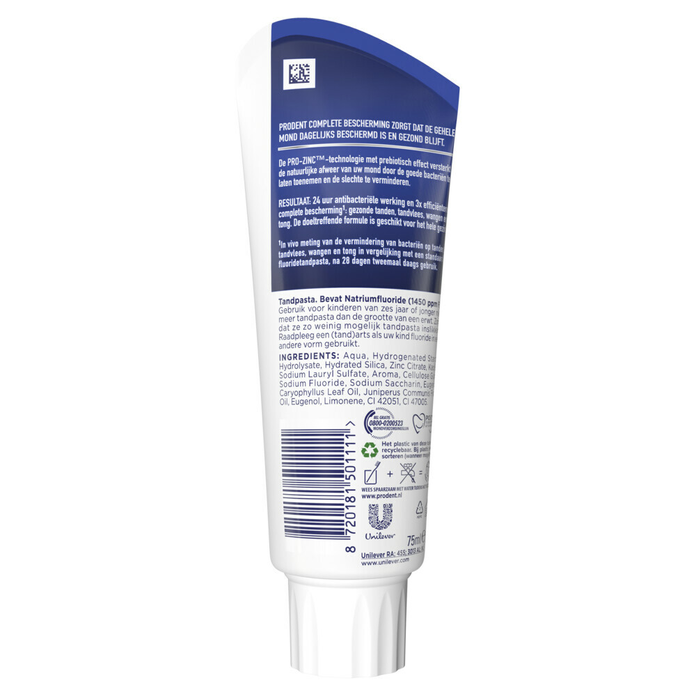 Prodent Tandpasta Complete Bescherming75 ml