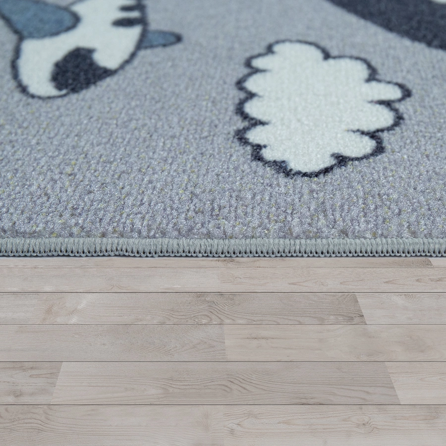 Paco Home Teppich Bin 565 Grey